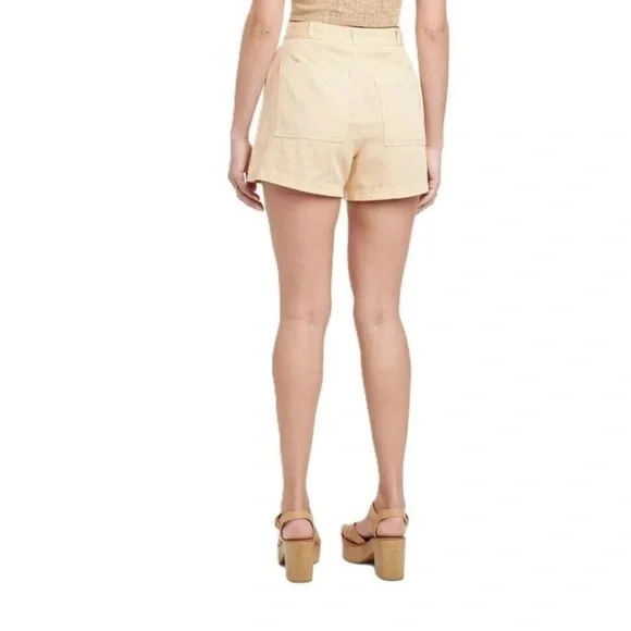 Universal Thread Tan High Waisted Shorts - Picture 2 of 9